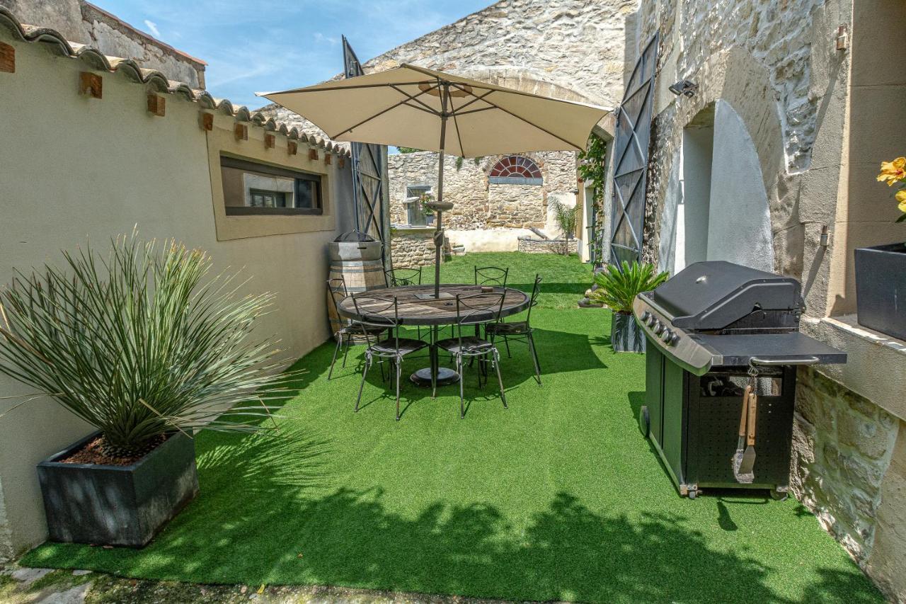 Le Baratier - Demeure De Charme Sauna & Piscine Calvisson Esterno foto